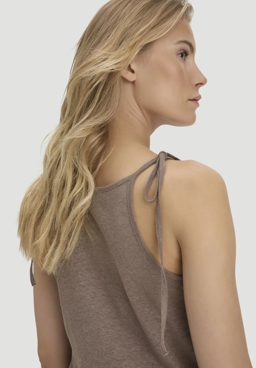 hessnatur Jersey Jumpsuit Relaxed aus Leinen und Bio-Baumwolle von|Damen Overalls