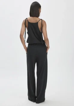 hessnatur Jersey Jumpsuit Relaxed aus Leinen und Bio-Baumwolle von|Damen Overalls