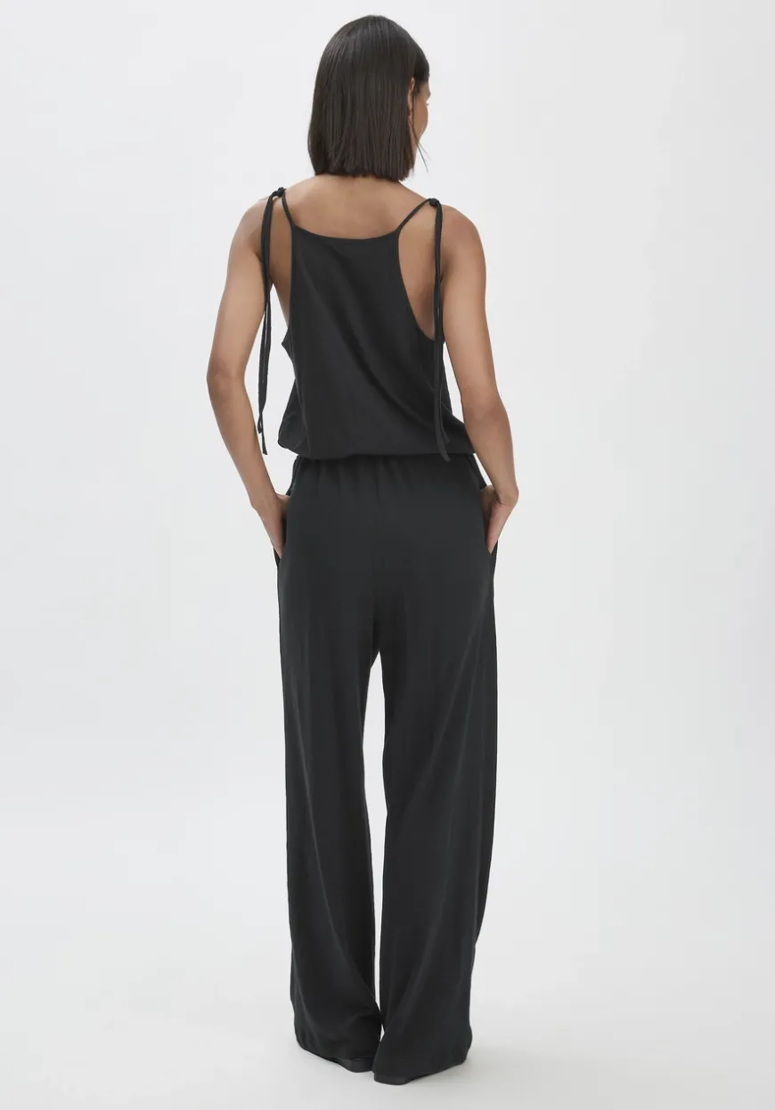 hessnatur Jersey Jumpsuit Relaxed aus Leinen und Bio-Baumwolle von|Damen Overalls