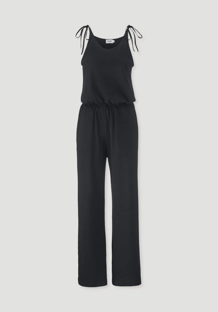 hessnatur Jersey Jumpsuit Relaxed aus Leinen und Bio-Baumwolle von|Damen Overalls