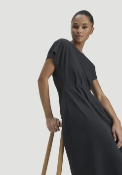 hessnatur Jersey Kleid Knöchellang Relaxed aus reiner Bio-Baumwolle von|Damen Kleider & Röcke