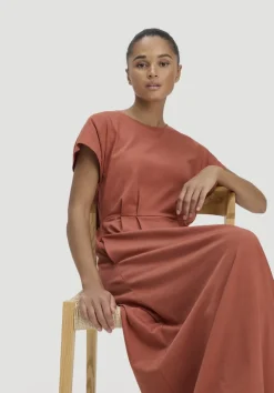 hessnatur Jersey Kleid Knöchellang Relaxed aus reiner Bio-Baumwolle von|Damen Kleider & Röcke