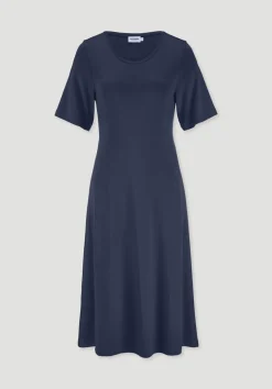 hessnatur Jersey Kleid Kniebedeckend Slim aus TENCEL™ Lyocell von|Damen Kleider & Röcke