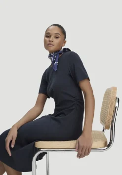 hessnatur Jersey Kleid Kniebedeckend Slim aus reiner Bio-Baumwolle von|Damen Kleider & Röcke