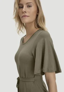 hessnatur Jersey Kleid Kniebedeckend Slim aus TENCEL™ Lyocell von|Damen Kleider & Röcke