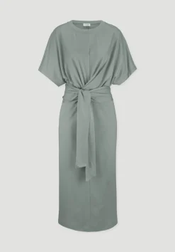 hessnatur Jersey Kleid Midi Oversize aus reiner Bio-Baumwolle von|Damen Kleider & Röcke