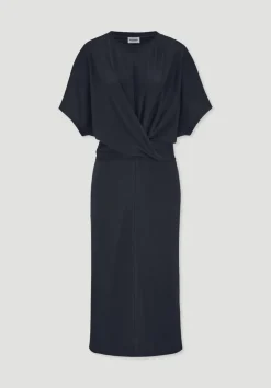hessnatur Jersey Kleid Midi Oversize aus reiner Bio-Baumwolle von|Damen Kleider & Röcke