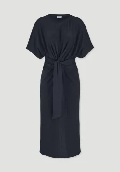 hessnatur Jersey Kleid Midi Oversize aus reiner Bio-Baumwolle von|Damen Kleider & Röcke