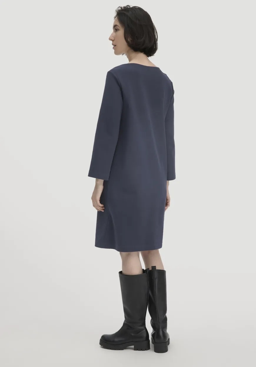 hessnatur Jersey Kleid Mini Regular aus Bio-Baumwolle von|Damen Kleider & Röcke