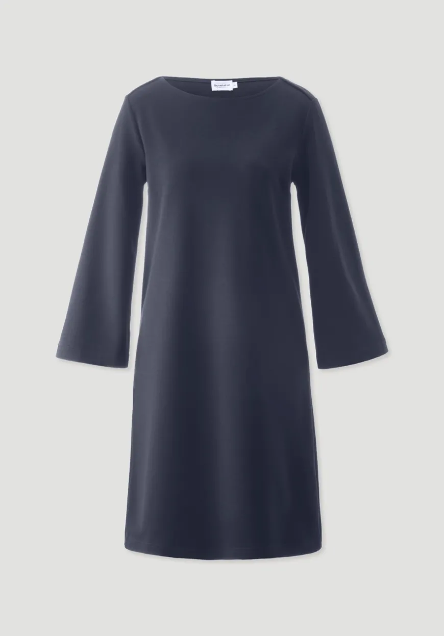 hessnatur Jersey Kleid Mini Regular aus Bio-Baumwolle von|Damen Kleider & Röcke