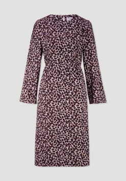 hessnatur Kleid Kniebedeckend Regular aus LENZING™ ECOVERO™ Satin von|Damen Kleider & Röcke