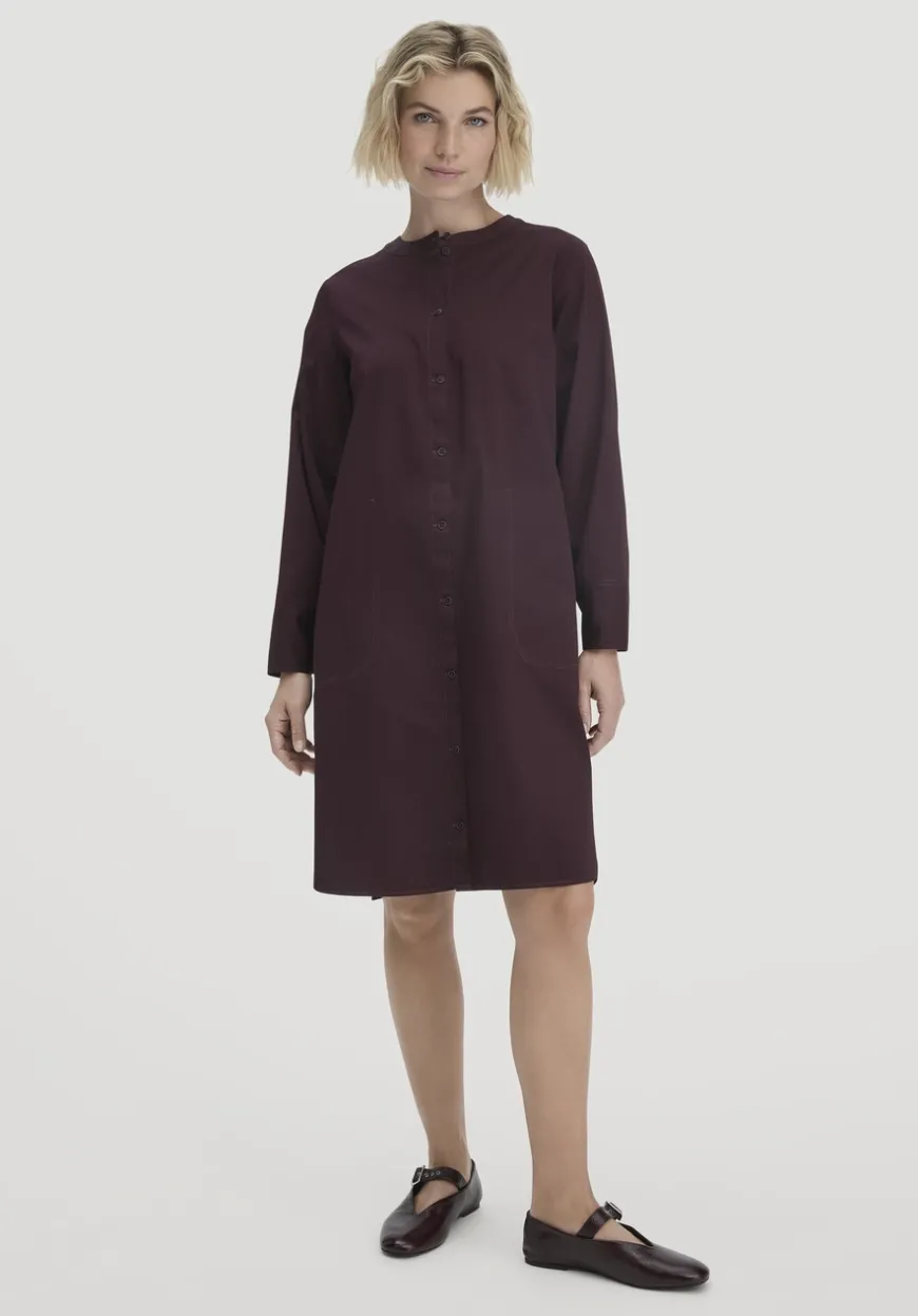 hessnatur Kleid Relaxed aus reiner Bio-Baumwolle von|Damen Kleider & Röcke