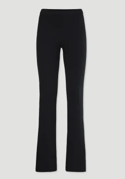 hessnatur Leggings Flared SOFT RIB aus Bio-Baumwolle von|Damen Nachtwäsche|Nachtwäsche