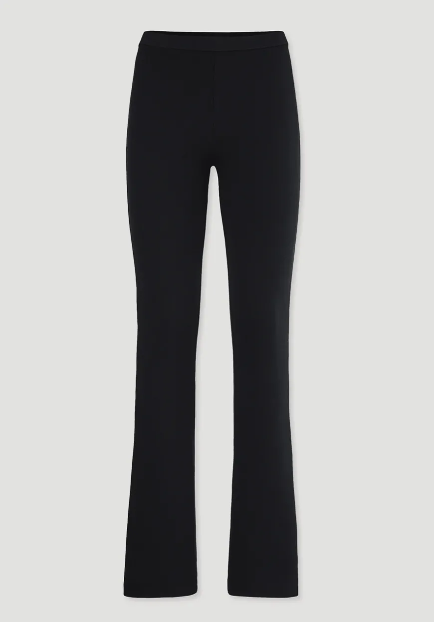 hessnatur Leggings Flared SOFT RIB aus Bio-Baumwolle von|Damen Nachtwäsche|Nachtwäsche