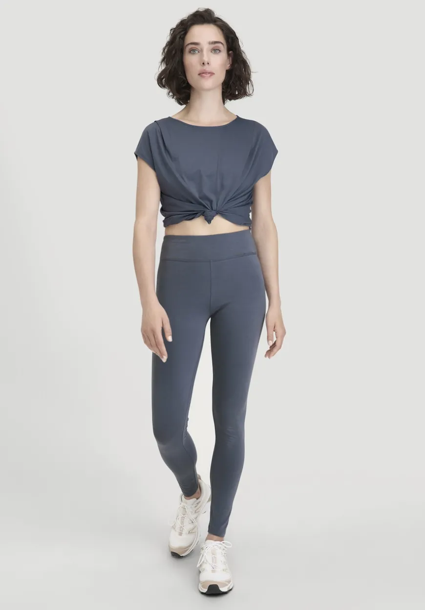 hessnatur Leggings Medium Cut ACTIVE LIGHT aus Bio-Baumwolle von|Damen Yoga & Activewear