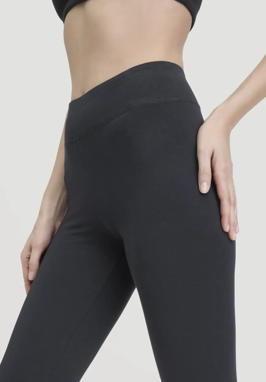 hessnatur Leggings Medium Cut ACTIVE LIGHT aus Bio-Baumwolle von|Damen Yoga & Activewear