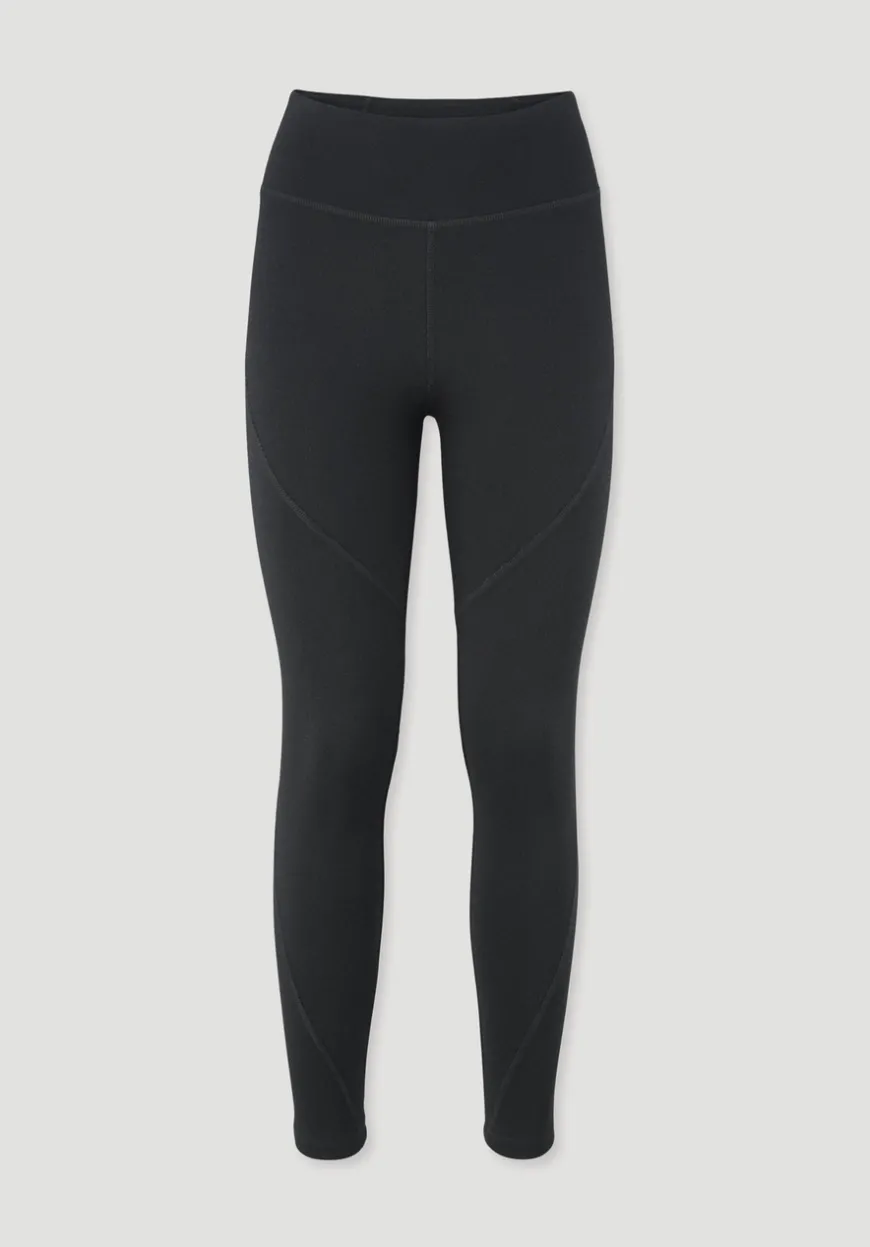 hessnatur Leggings Medium Cut ACTIVE FUNCTIONAL aus Bio-Merinowolle und Bio-Baumwolle von|Damen Yoga & Activewear