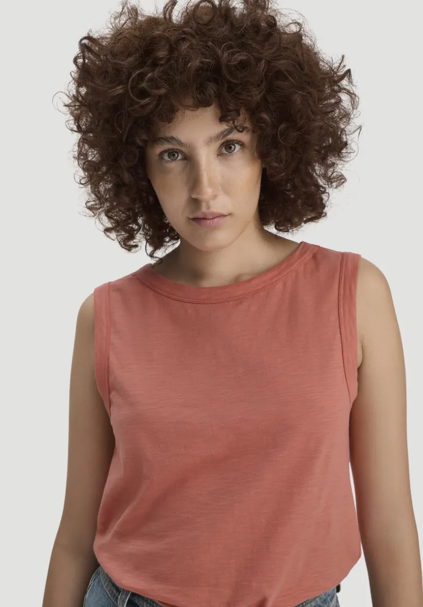 hessnatur Light Slub Jersey Top Regular aus reiner Bio-Baumwolle von|Damen Shirts & Tops