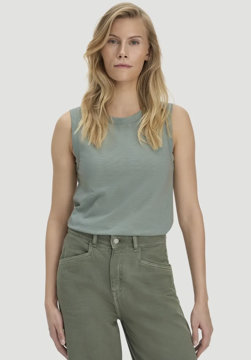 hessnatur Light Slub Jersey Top Regular aus reiner Bio-Baumwolle von|Damen Shirts & Tops