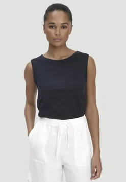 hessnatur Light Slub Jersey Top Regular aus reiner Bio-Baumwolle von|Damen Shirts & Tops
