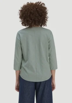 hessnatur Light Slub Longsleeve Relaxed aus reiner Bio-Baumwolle von|Damen Shirts & Tops