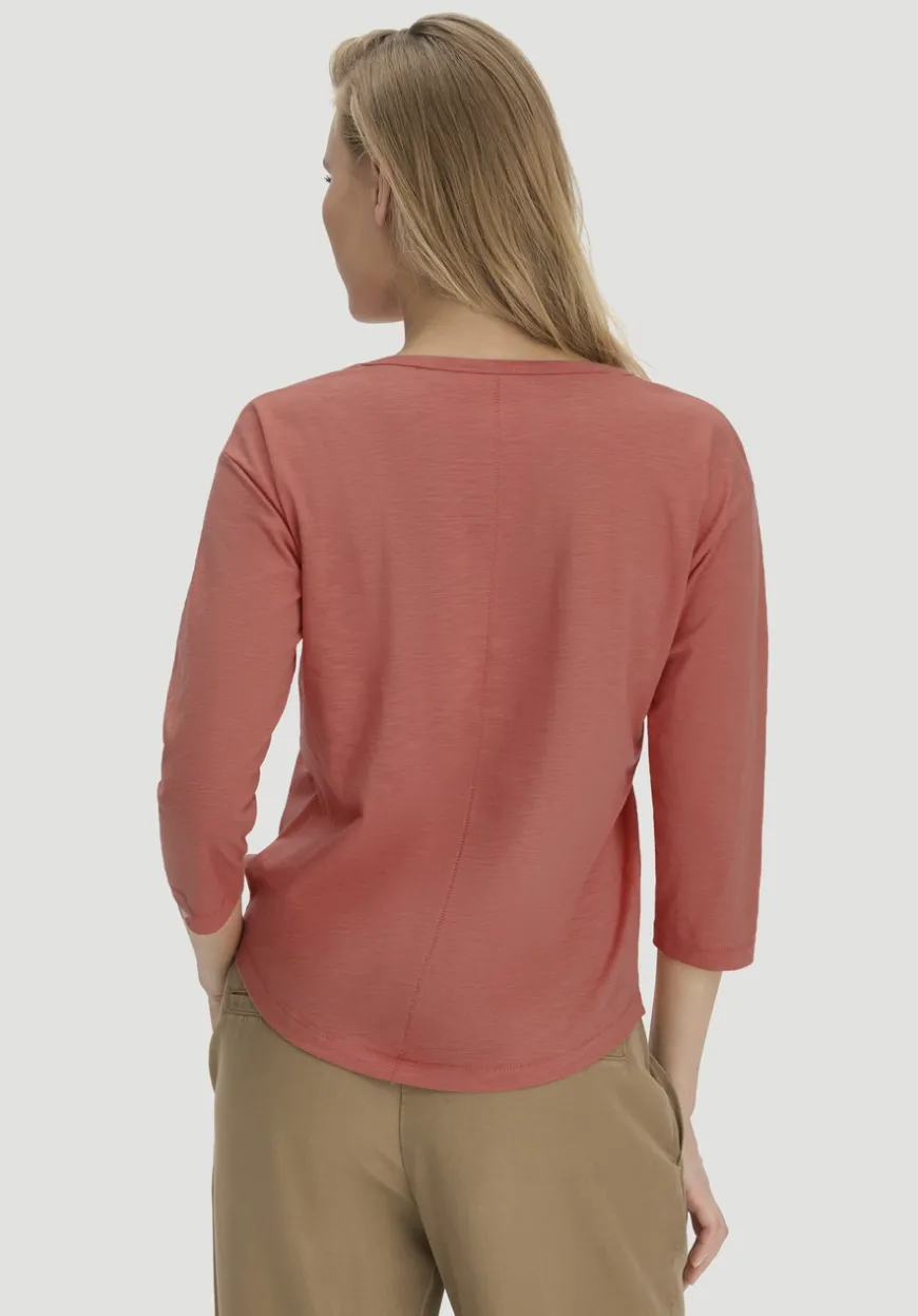 hessnatur Light Slub Longsleeve Relaxed aus reiner Bio-Baumwolle von|Damen Shirts & Tops