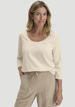 hessnatur Light Slub Longsleeve Relaxed aus reiner Bio-Baumwolle von|Damen Shirts & Tops