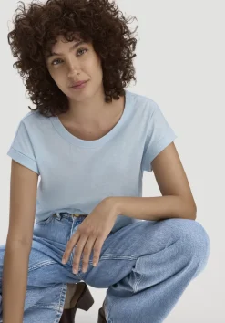 hessnatur Light Slub T-Shirt Relaxed aus reiner Bio-Baumwolle von|Damen Shirts & Tops