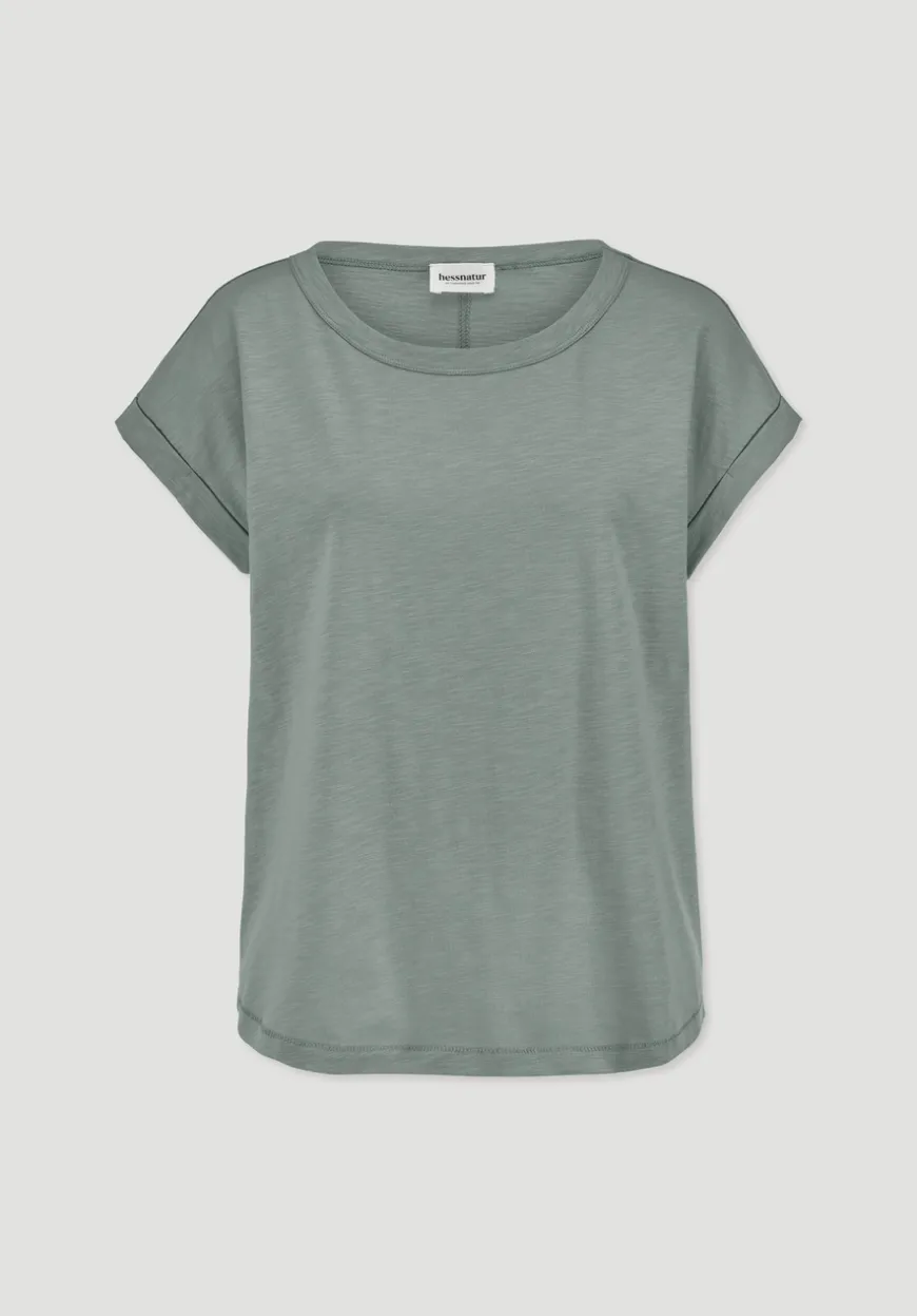 hessnatur Light Slub T-Shirt Relaxed aus reiner Bio-Baumwolle von|Damen Shirts & Tops