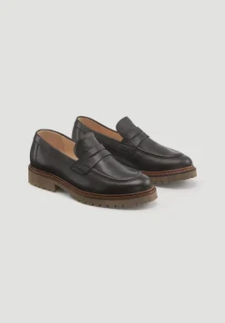 hessnatur Loafer aus chromfrei gegerbtem Leder von|Herren Schuhe