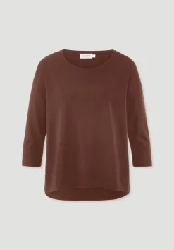 hessnatur Longsleeve Oversize aus TENCEL™ Lyocell mit Bio-Baumwolle von|Damen Shirts & Tops
