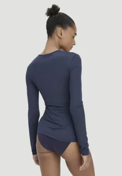 hessnatur Longsleeve PURE FLOW aus TENCEL™ Modal von|Damen Unterhemden|Unterhemden