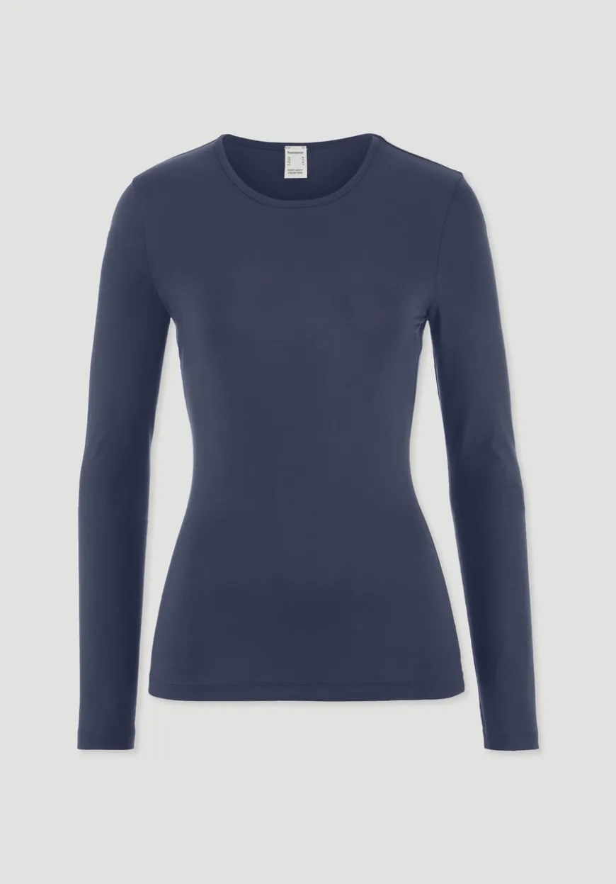 hessnatur Longsleeve PURE FLOW aus TENCEL™ Modal von|Damen Unterhemden|Unterhemden