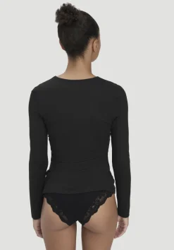 hessnatur Longsleeve PURE FLOW aus TENCEL™ Modal von|Damen Unterhemden|Unterhemden