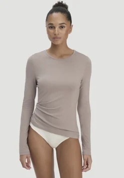 hessnatur Longsleeve PURE FLOW aus TENCEL™ Modal von|Damen Unterhemden|Unterhemden