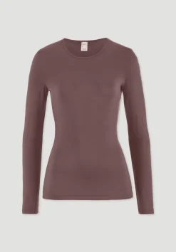 hessnatur Longsleeve PURE FLOW aus TENCEL™ Modal von|Damen Unterhemden|Unterhemden