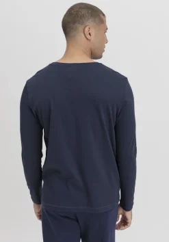 hessnatur Longsleeve PURE NATURE aus reiner Bio-Baumwolle von|Herren Nachtwäsche|Nachtwäsche
