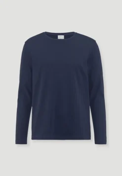 hessnatur Longsleeve PURE NATURE aus reiner Bio-Baumwolle von|Herren Nachtwäsche|Nachtwäsche