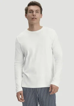 hessnatur Longsleeve PURE NATURE aus reiner Bio-Baumwolle von|Herren Nachtwäsche|Nachtwäsche