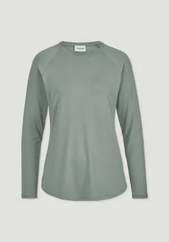 hessnatur Longsleeve Regular ACTIVE COMFORT aus TENCEL™ Lyocell von|Damen Shirts & Tops|Yoga & Activewear