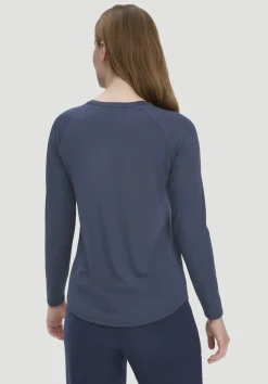 hessnatur Longsleeve Regular ACTIVE COMFORT aus TENCEL™ Lyocell von|Damen Shirts & Tops|Yoga & Activewear