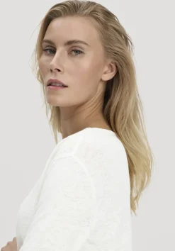 hessnatur Longsleeve Relaxed aus Leinen mit reiner Bio-Baumwolle von|Damen Shirts & Tops