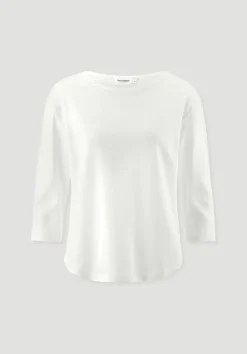 hessnatur Longsleeve Relaxed aus Leinen mit reiner Bio-Baumwolle von|Damen Shirts & Tops