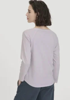 hessnatur Longsleeve Relaxed aus reiner Bio-Baumwolle von|Damen Shirts & Tops