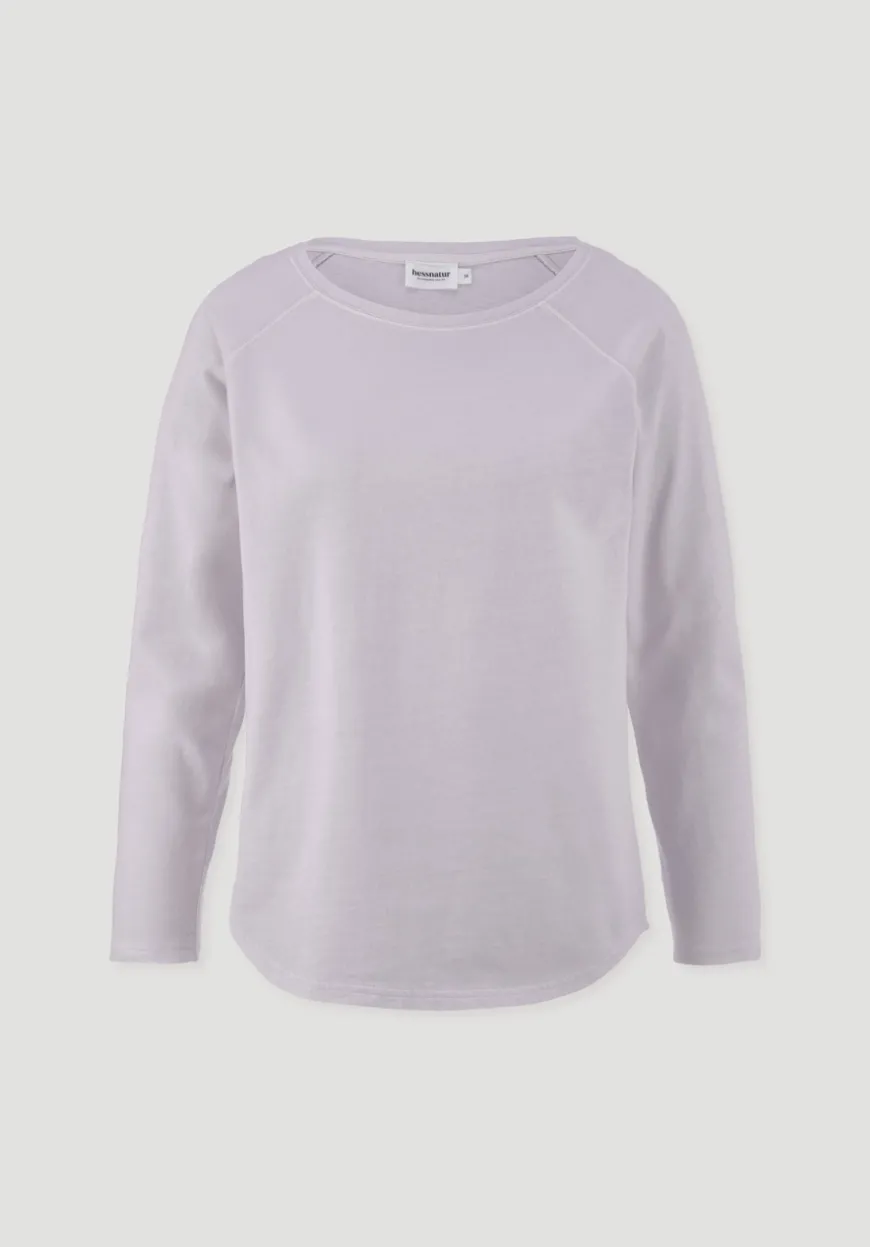 hessnatur Longsleeve Relaxed aus reiner Bio-Baumwolle von|Damen Shirts & Tops