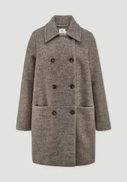 hessnatur Mantel Relaxed aus reiner Schurwolle von|Damen Jacken & Mäntel