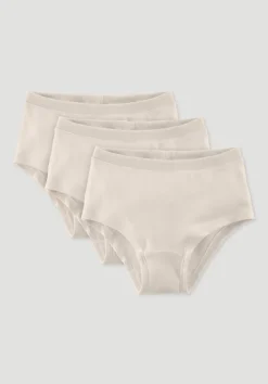 hessnatur Mädchen Panty Regular Cut im 3er-Pack aus reiner Bio-Baumwolle von| Unterwäsche|Kids Unterwäsche
