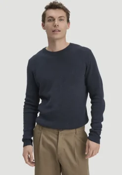 hessnatur Milano Strick Pullover Regular aus Leinen mit Bio-Baumwolle und LENZING™ ECOVERO™ Viskose von|Herren Pullover