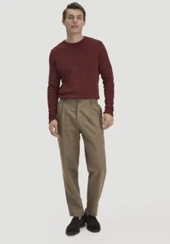 hessnatur Milano Strick Pullover Regular aus Leinen mit Bio-Baumwolle und LENZING™ ECOVERO™ Viskose von|Herren Pullover