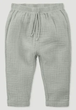 hessnatur Musselin Hose aus reiner Bio-Baumwolle von| Hosen|Bio-Musselin